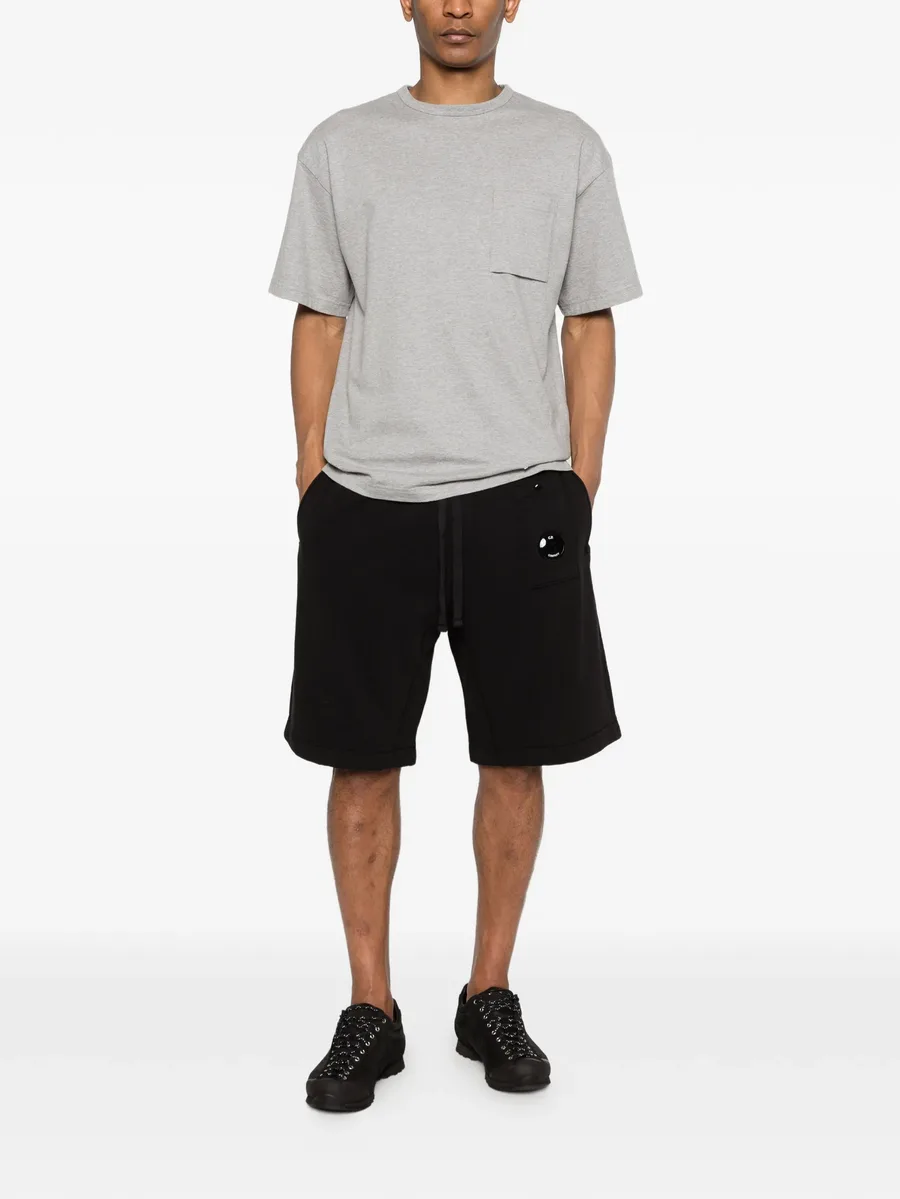 fleece drawstring-waist shorts 3