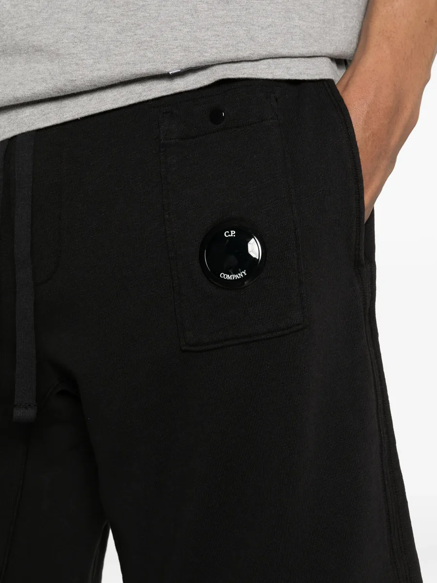 fleece drawstring-waist shorts 9