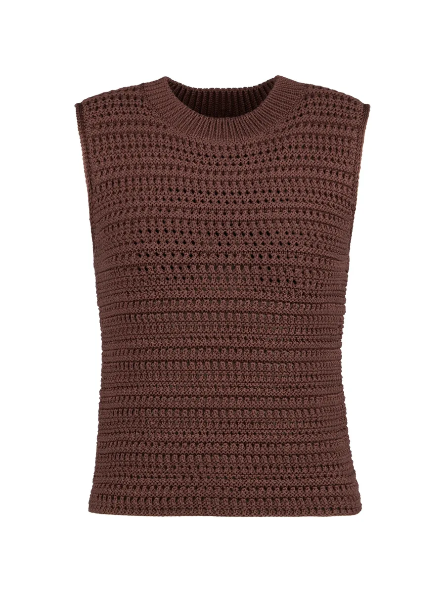 crochet-knit top 2