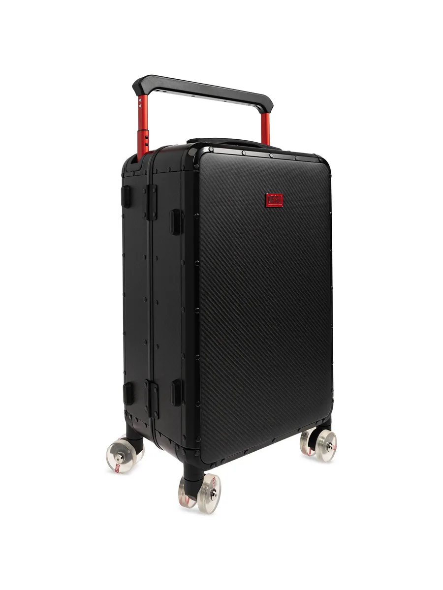 small logo-plaque suitcase 4