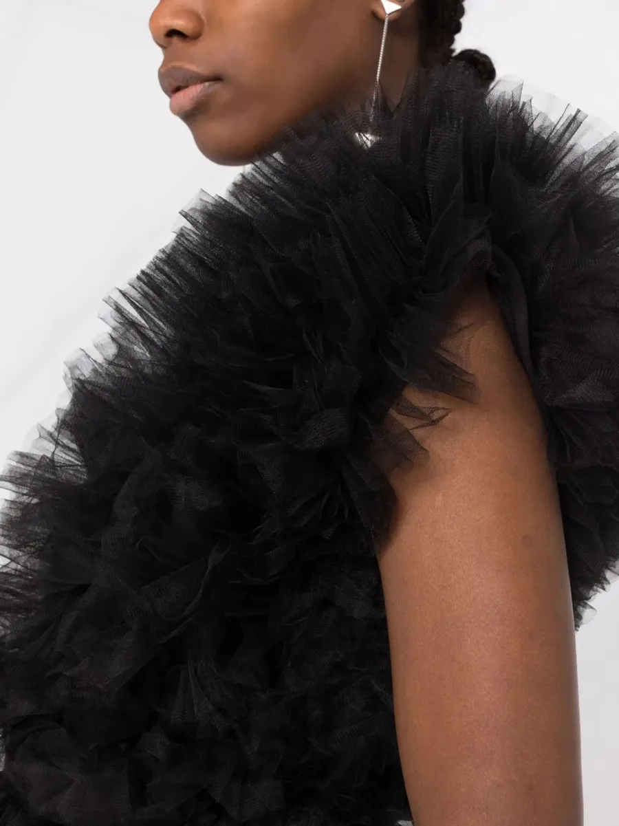 x Lia Aram ruffle-detail bodysuit 10