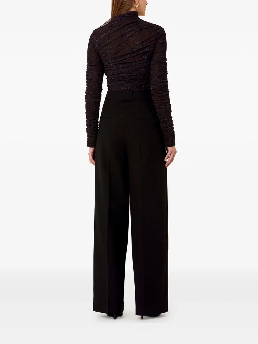 Joey snake-print ruched top 5
