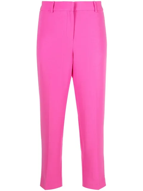 cropped tailored trousers