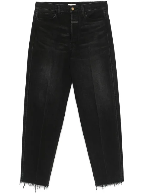 straight-leg jeans