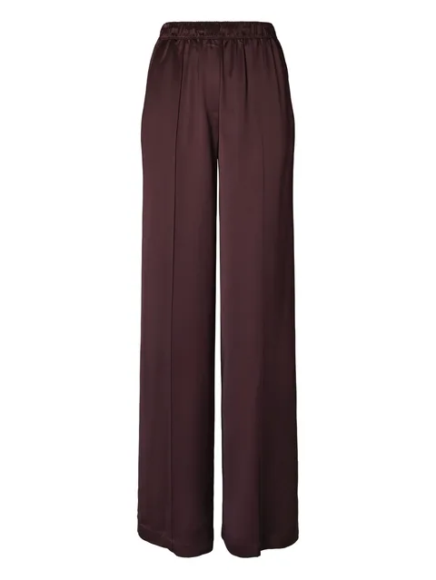 elasticated-waistband trousers