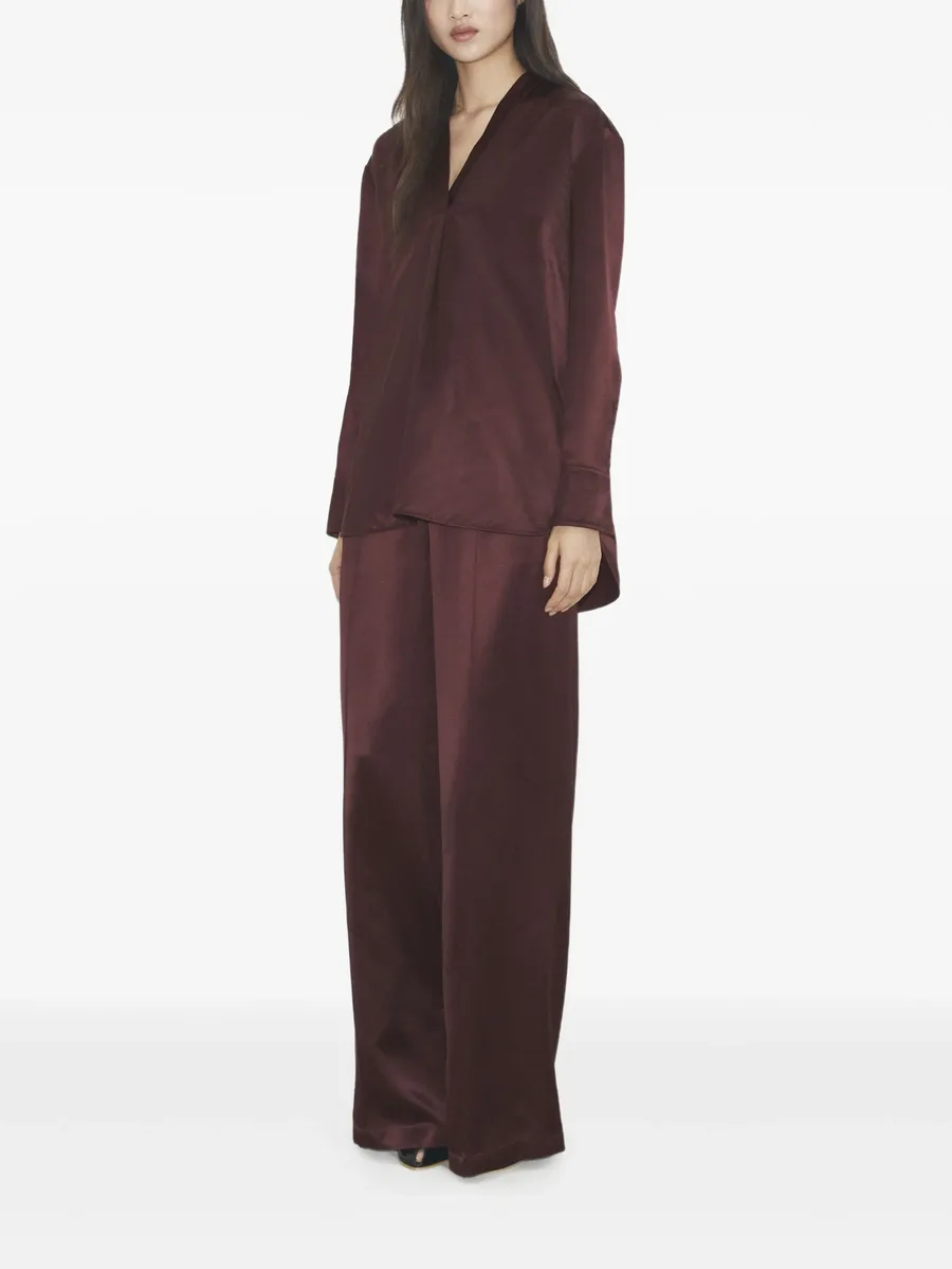 elasticated-waistband trousers 4