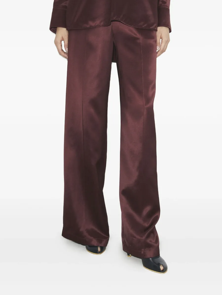 elasticated-waistband trousers 7