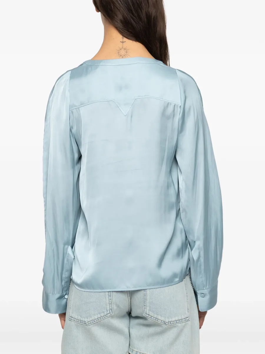 Torny satin tunic 14