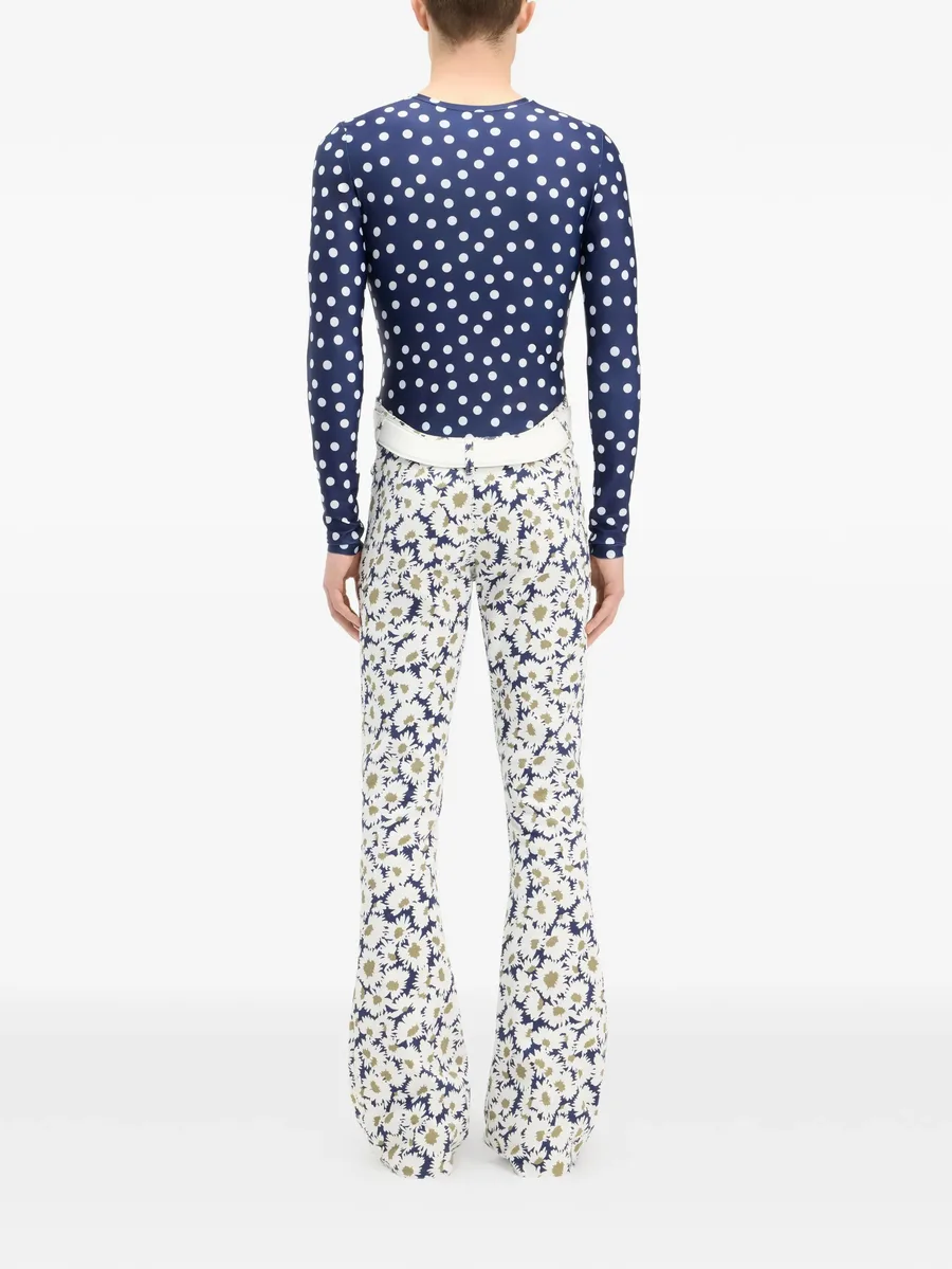 polka dot long sleeves top 14