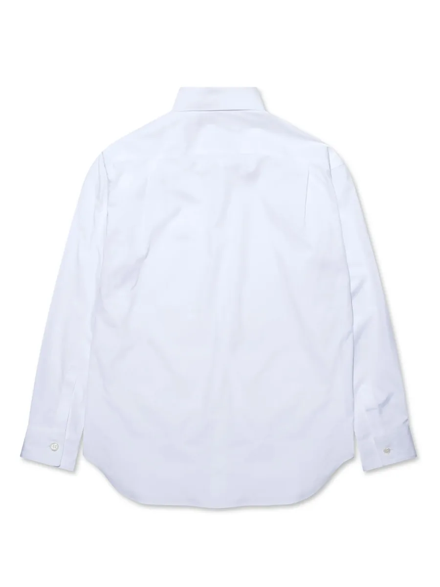 рубашка с нашивкой-логотипом из коллаборации с Lacoste 4