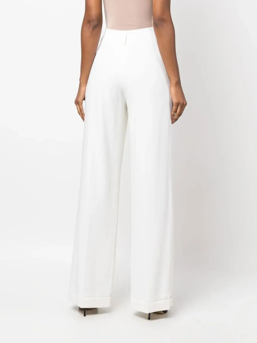 wide-leg tailored trousers 8