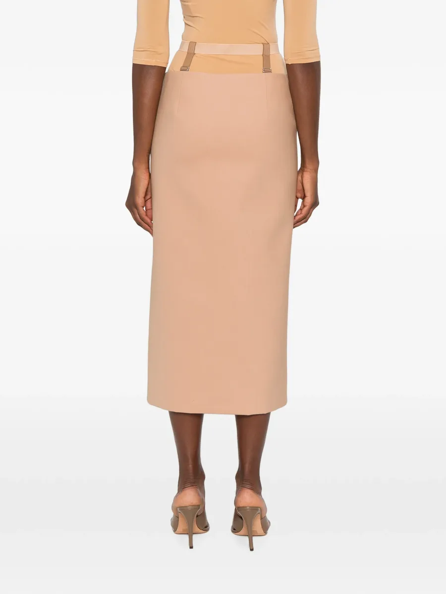 side-slit midi skirt 8