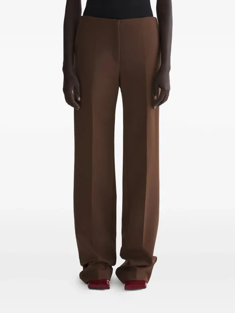 straight trousers