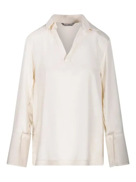 V-neck blouse