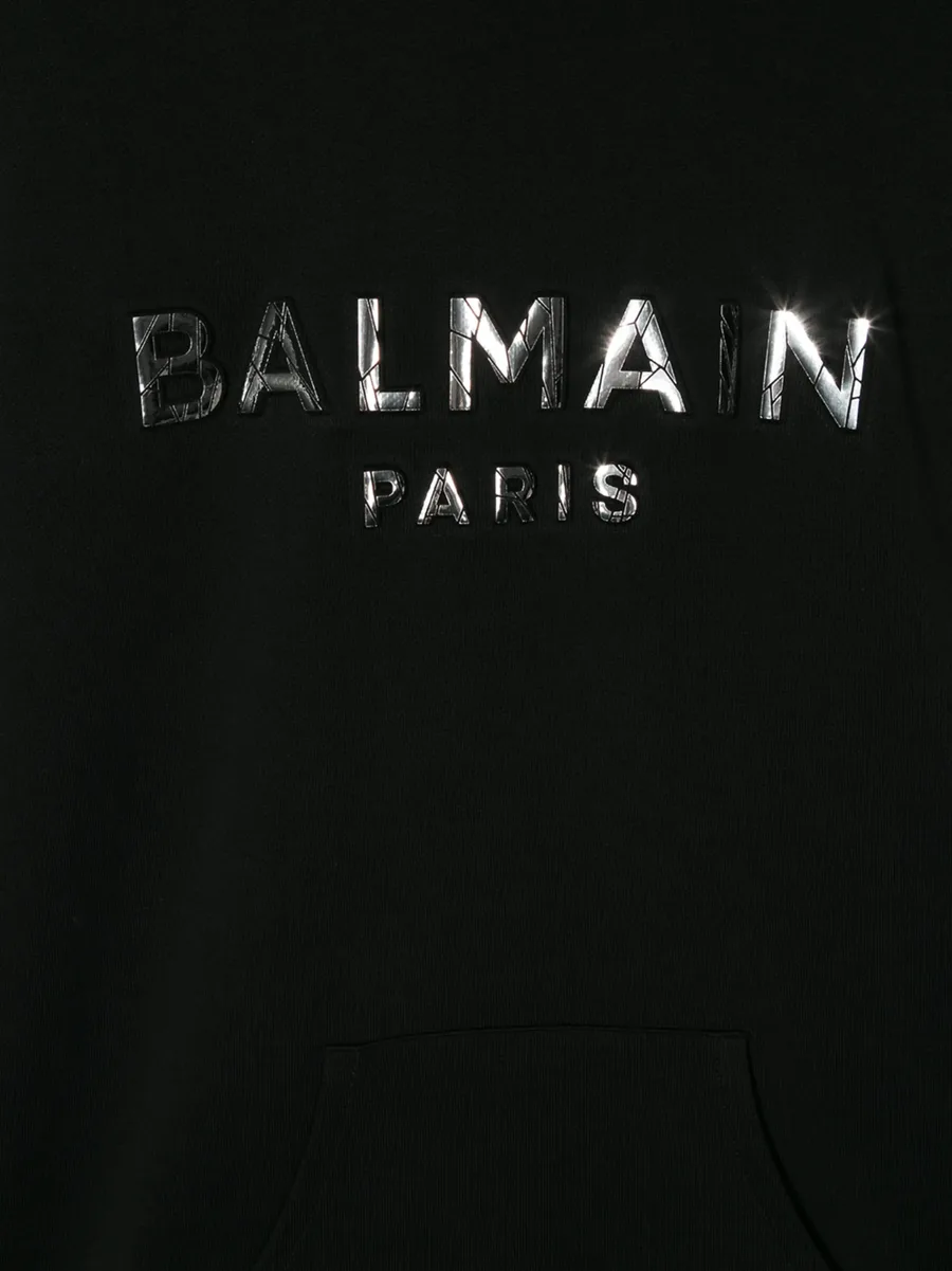 TEEN mirrored logo hoodie 6