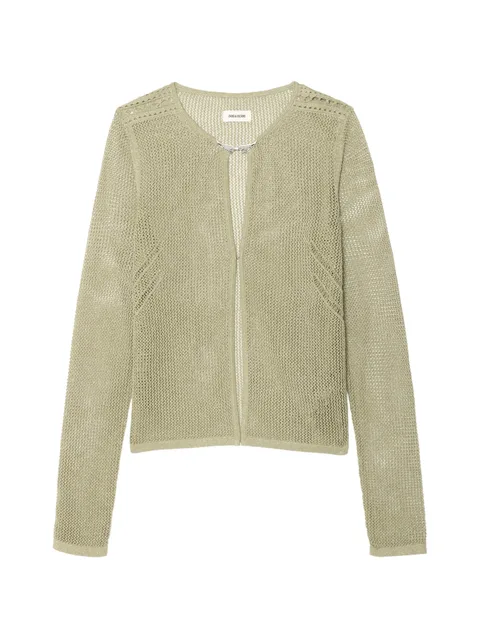 Saya open-knit cardigan