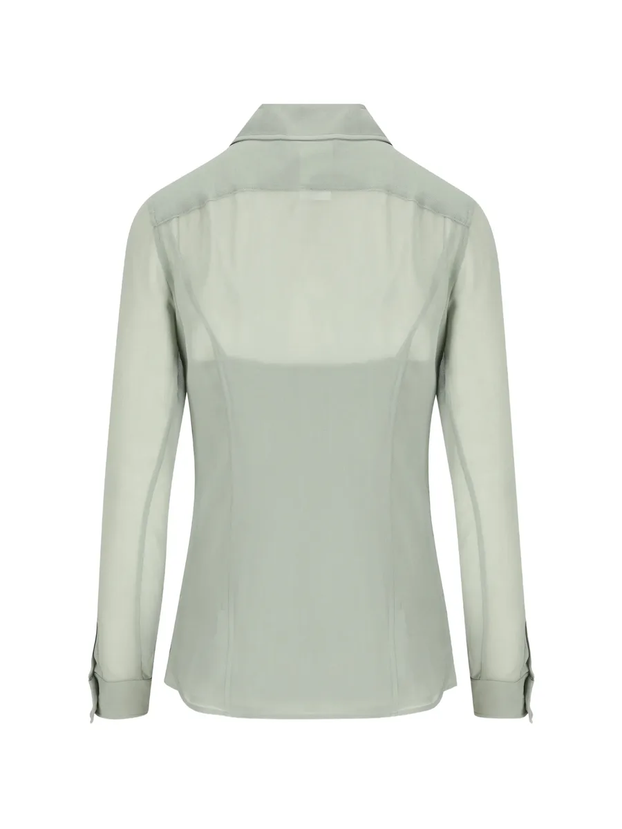 tie-neck top 4
