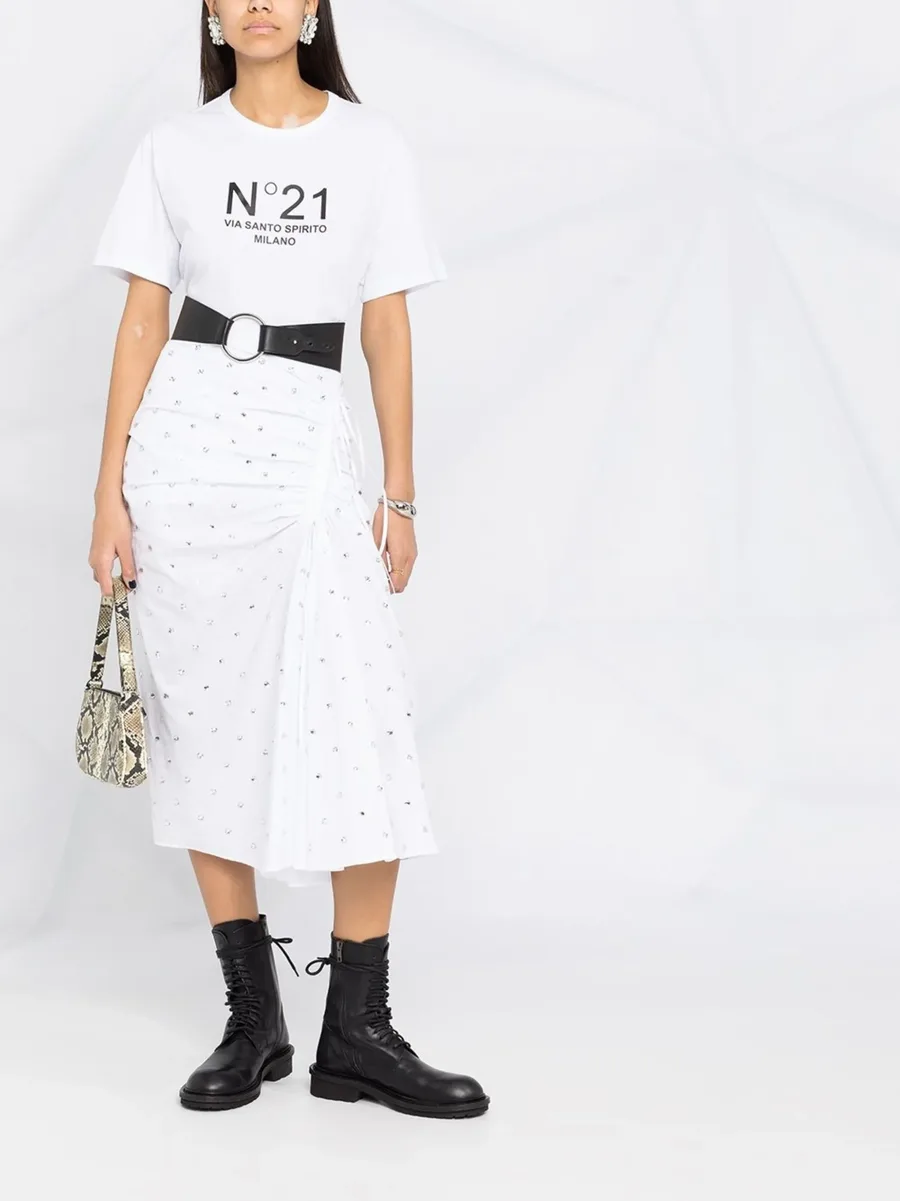 logo-print T-shirt 4