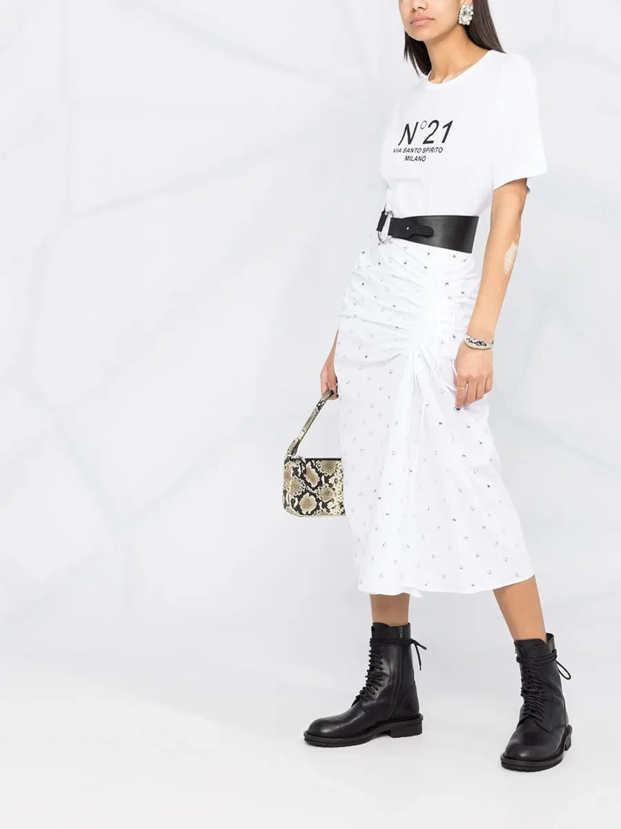 logo-print T-shirt 7