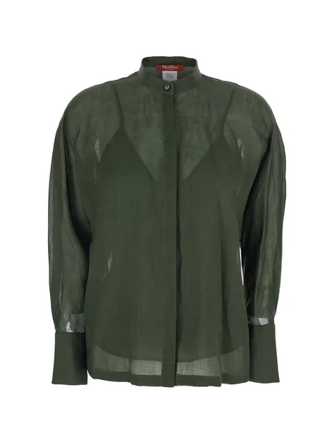 long-sleeved cotton shirt