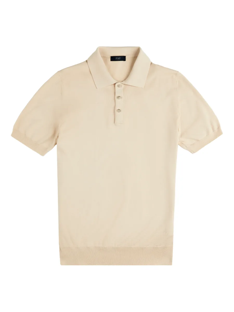 button short-sleeves polo shirt 2