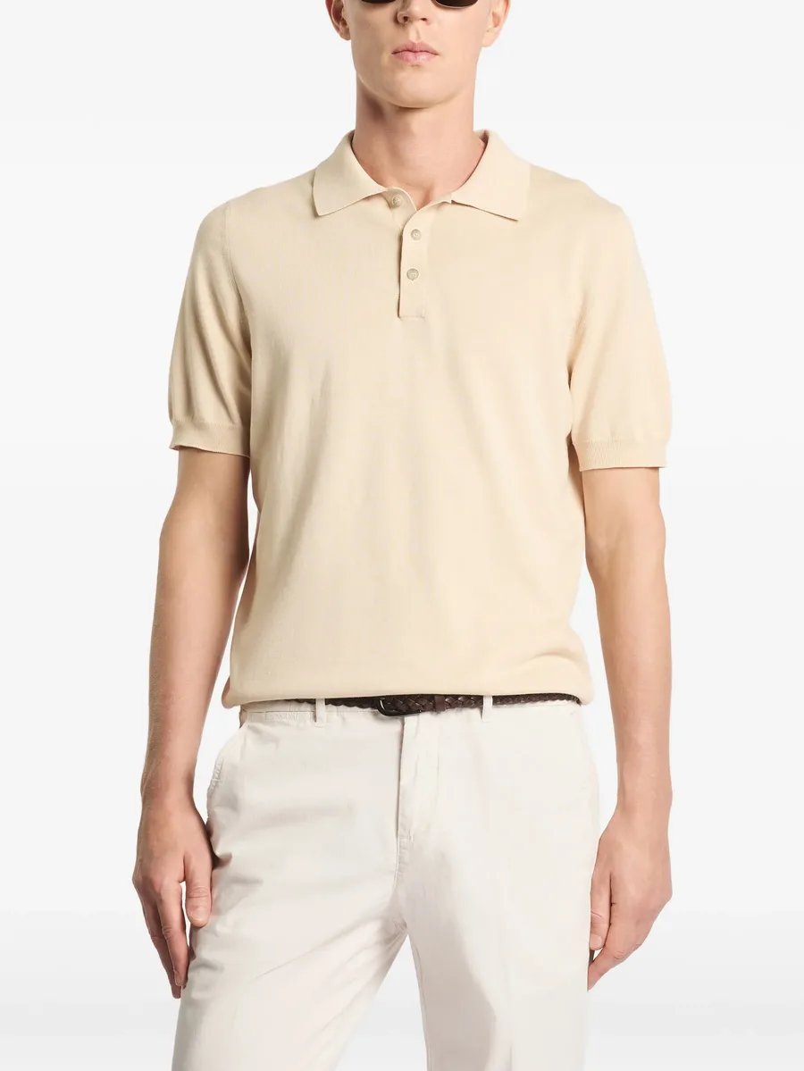 button short-sleeves polo shirt 6