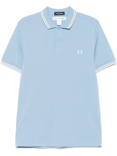рубашка поло с отделкой в полоску из коллаборации с Fred Perry