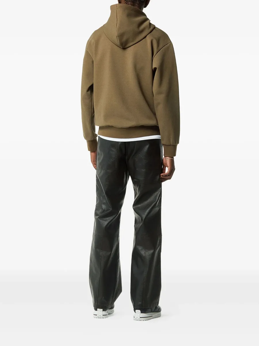 logo patch ponte hoodie 7