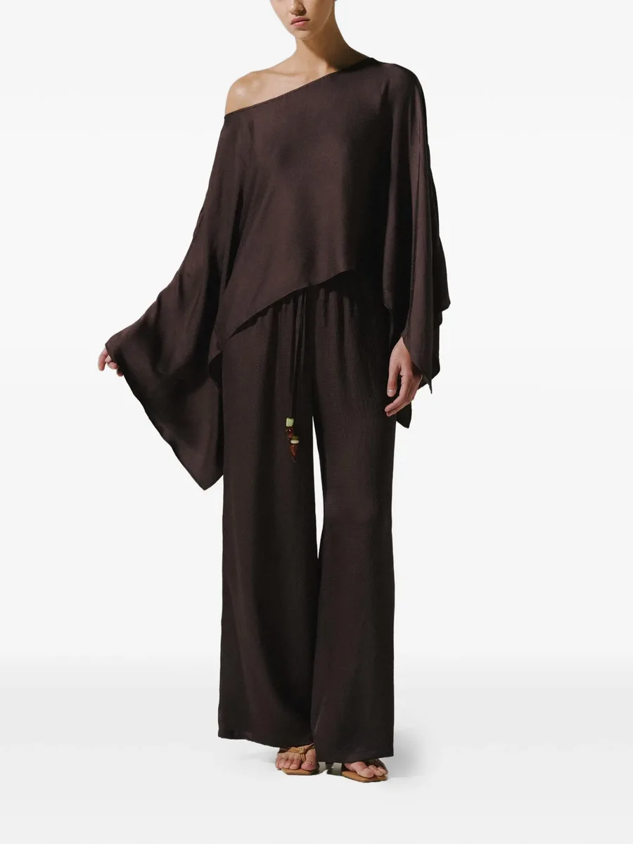 Cala high-rise palazzo pants 4
