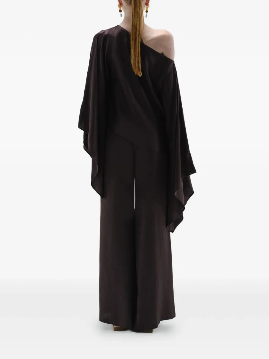 Cala high-rise palazzo pants 8