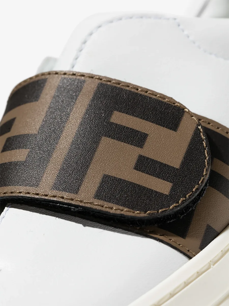 logo-strap low-top sneakers 8