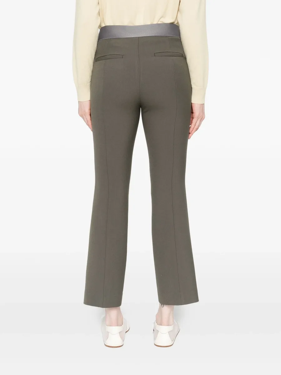 flat-front side-pocket trousers 8