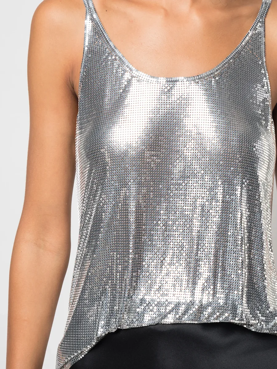 metallic mesh tank 10