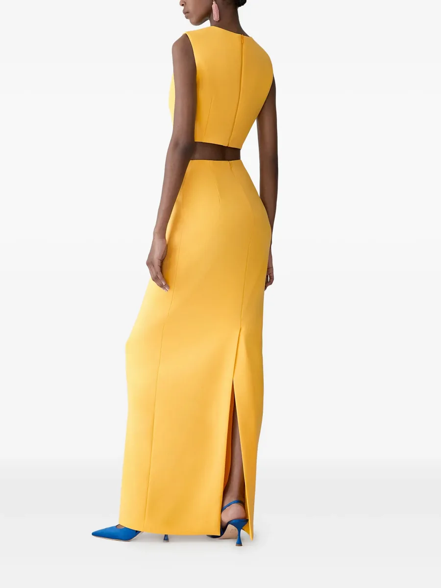 Sleeveless cropped top 6