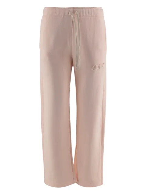 logo-appliqué track pants