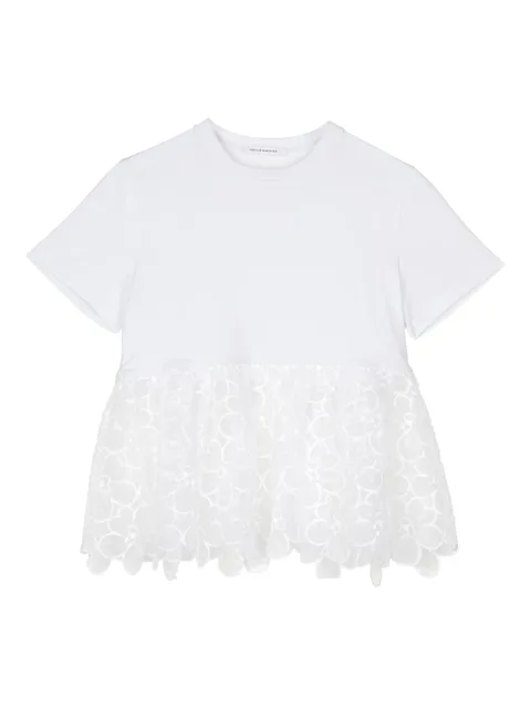 Conni lace-panel T-shirt