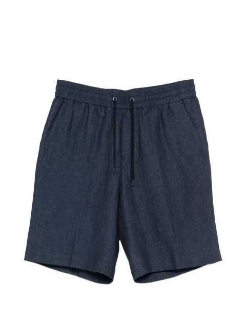 drawstring tailored shorts