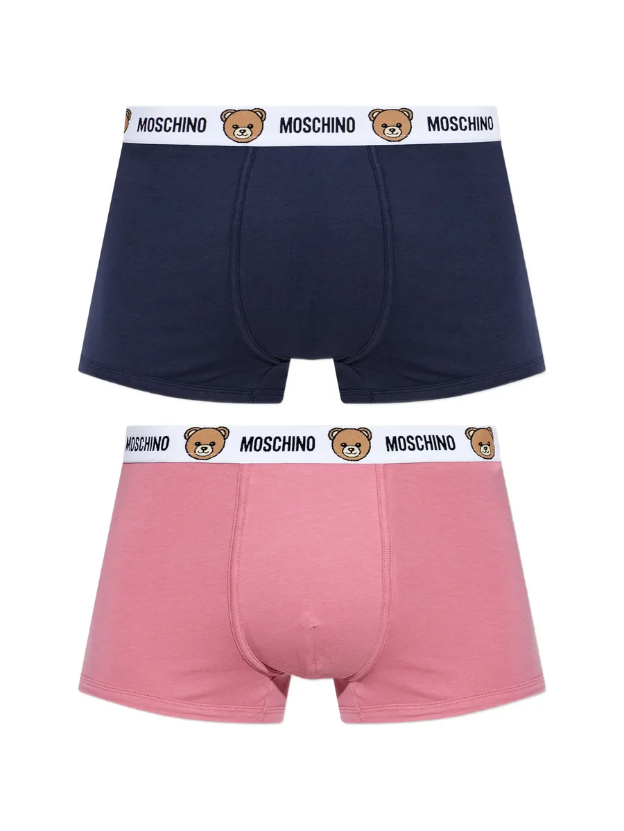 комплект Teddy Bear из двух боксеров с логотипом 2