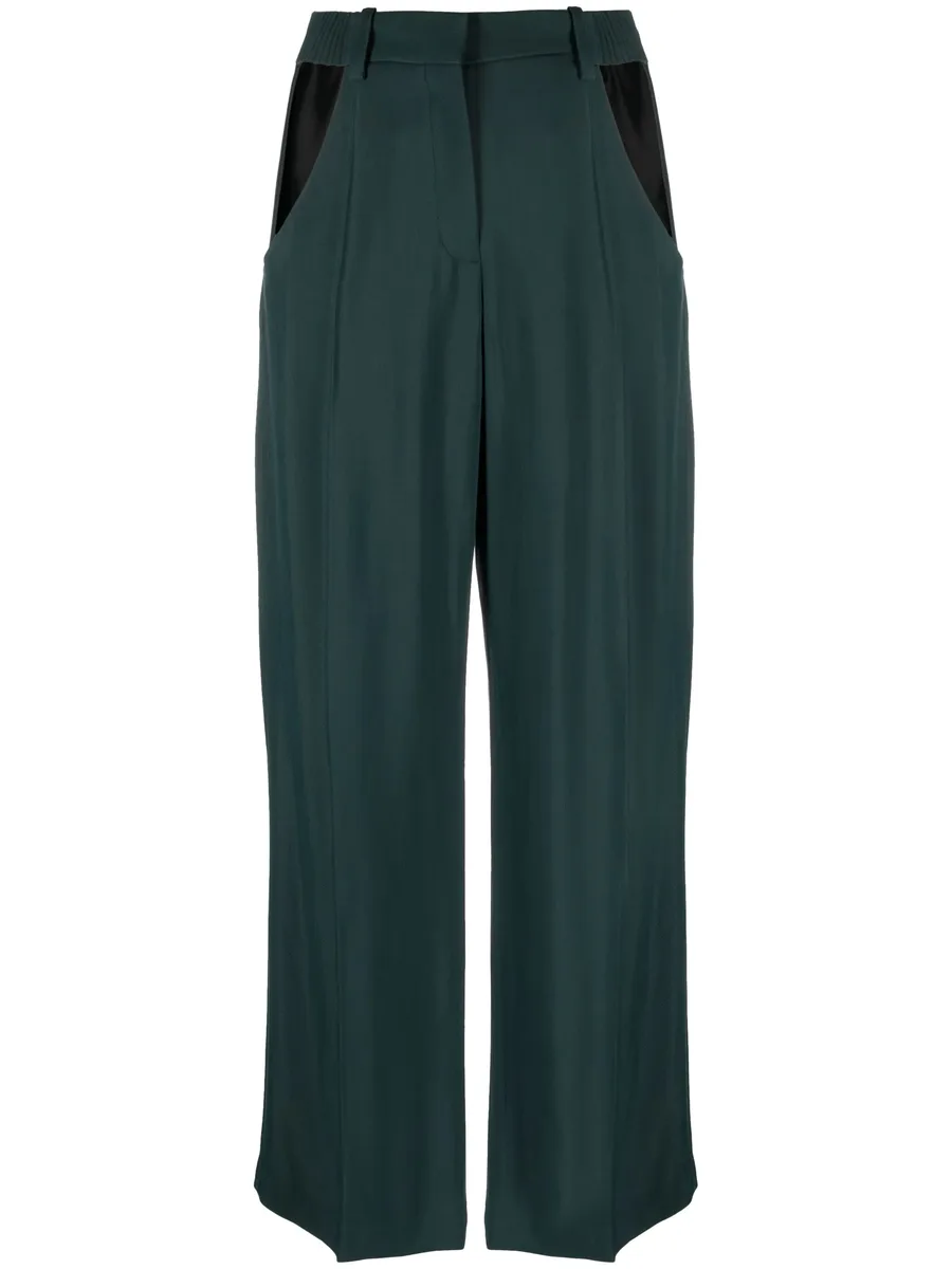 cut-out wide-leg trousers 3