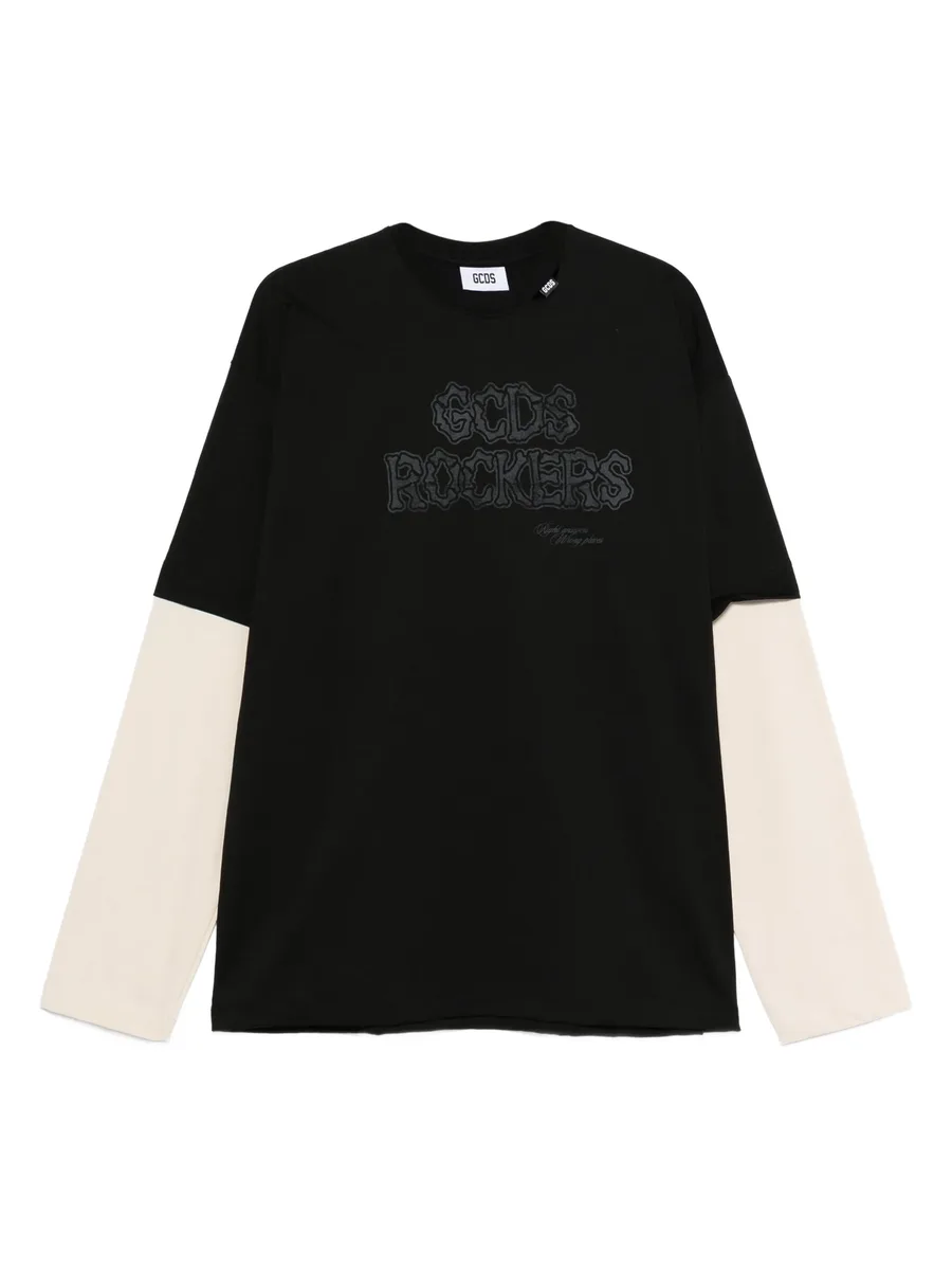 long-sleeve logo-print t-shirt 2