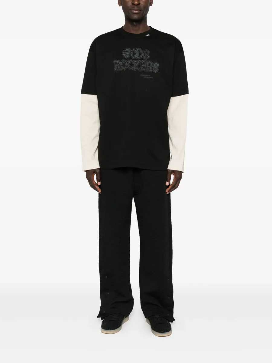 long-sleeve logo-print t-shirt 4