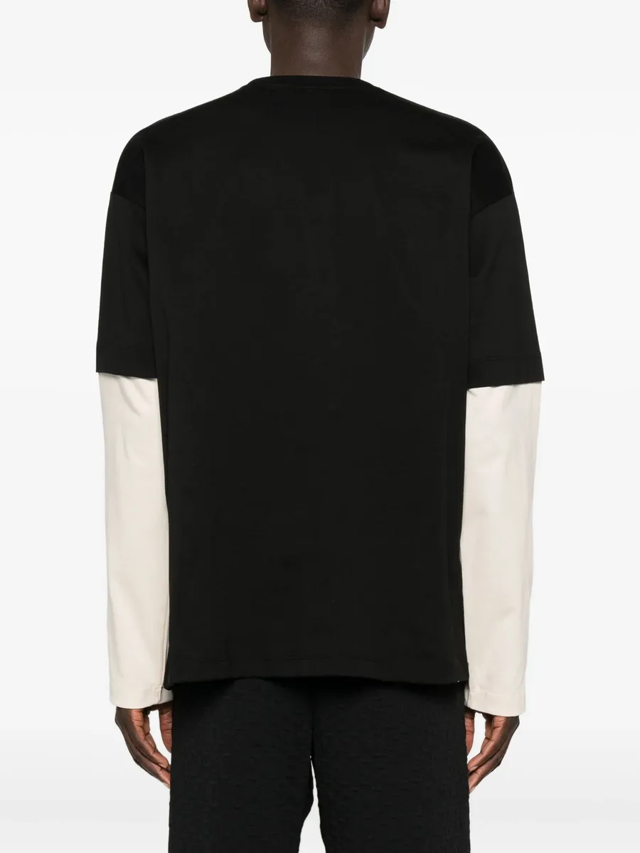 long-sleeve logo-print t-shirt 6