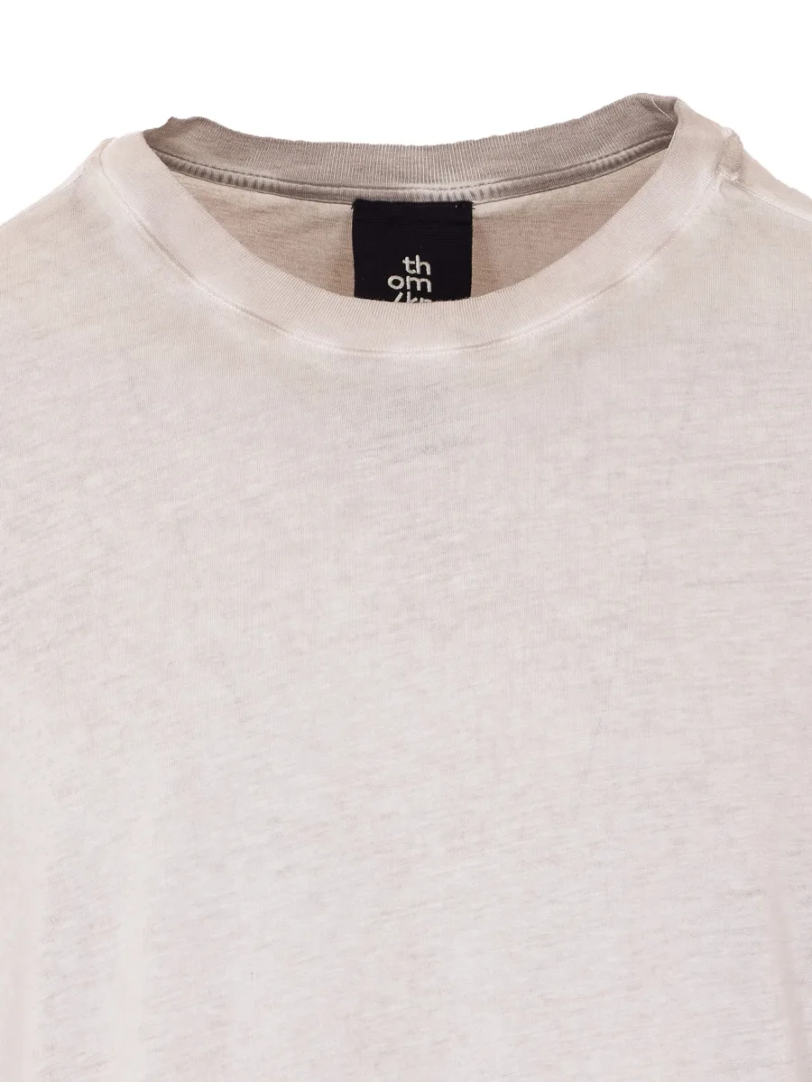 dyed crewneck T-shirt 7