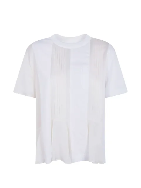 panelled T-shirt
