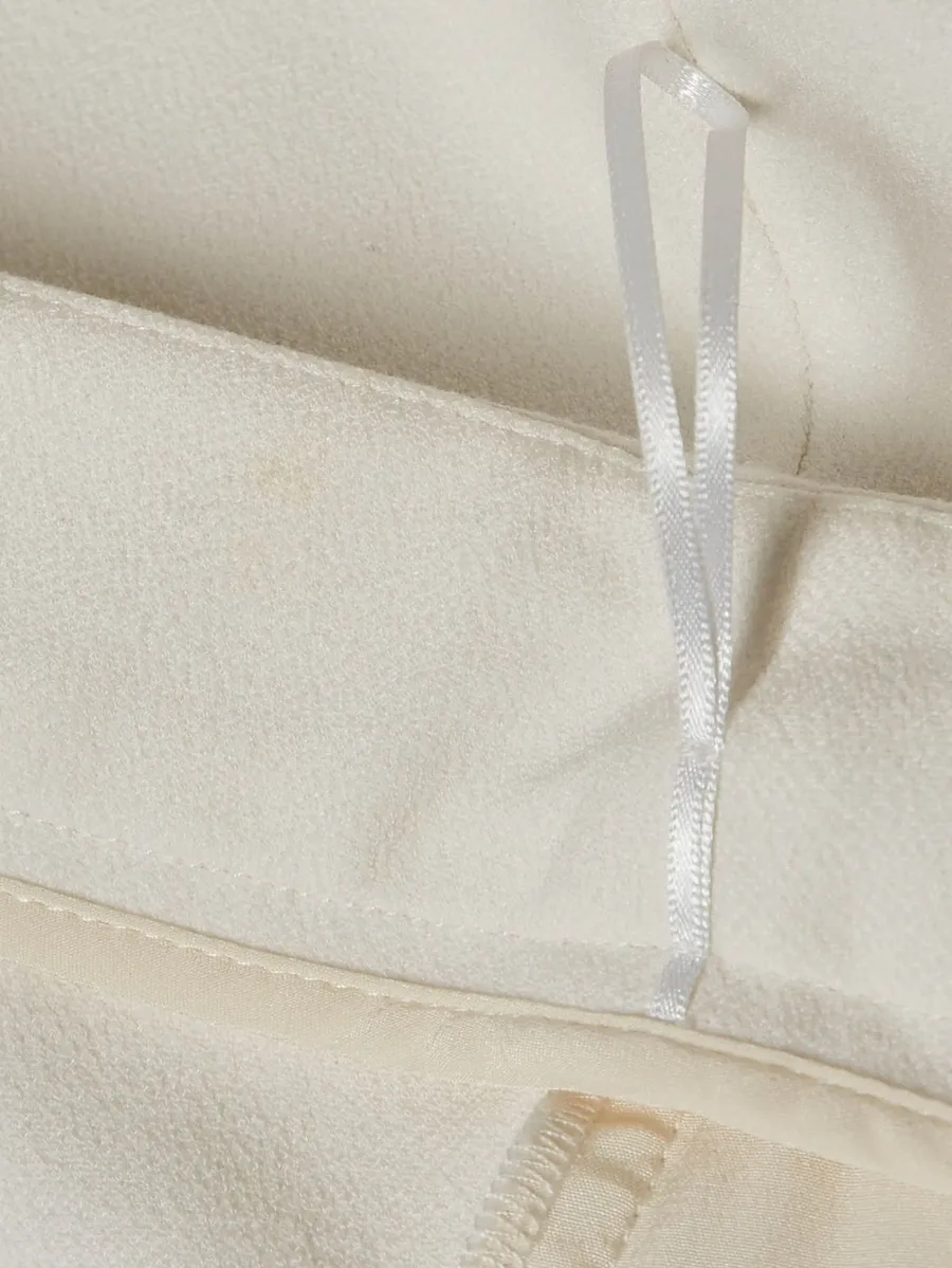 брюки pre-owned с потайной застежкой 6