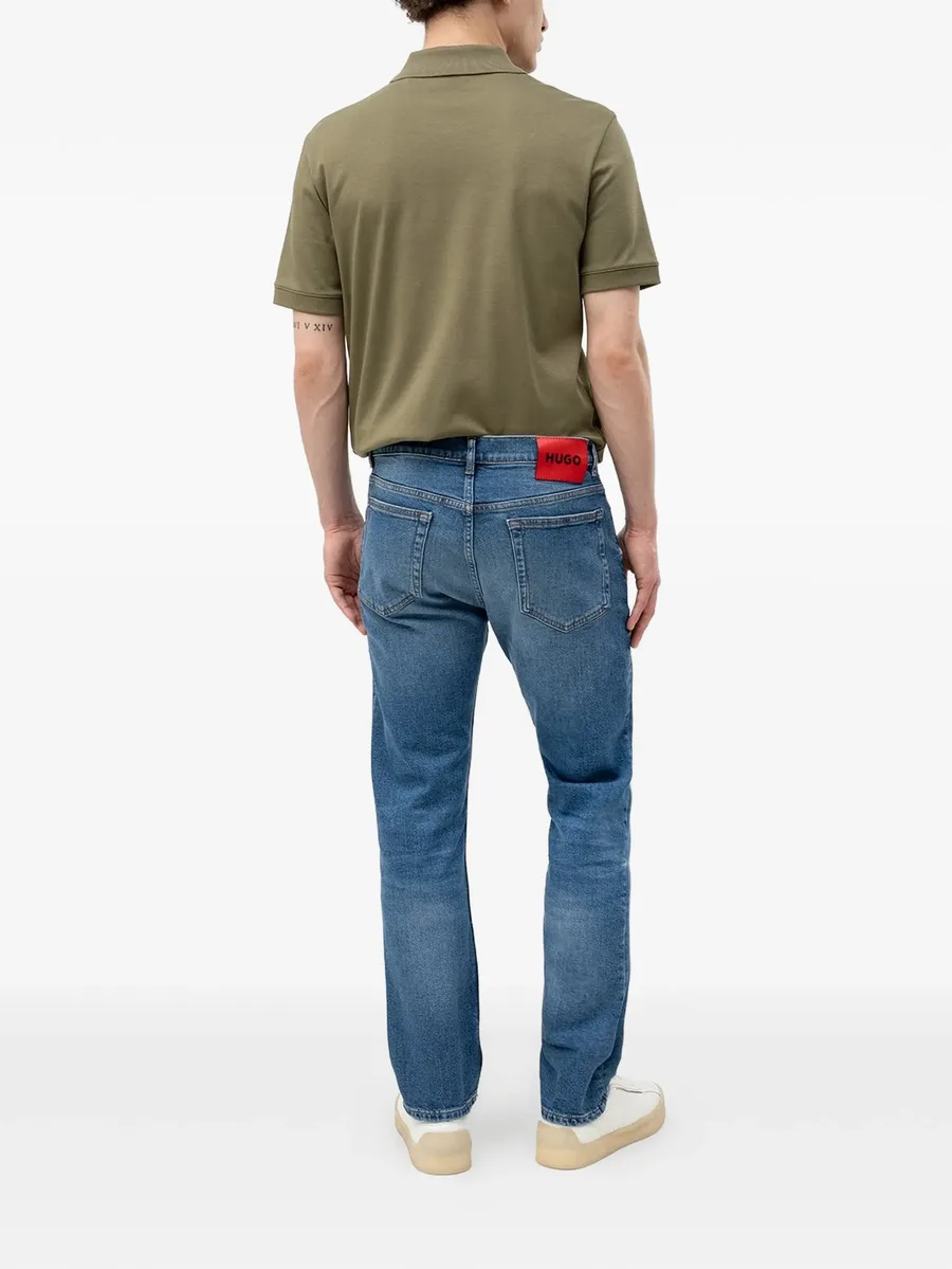 logo-patch jeans 4