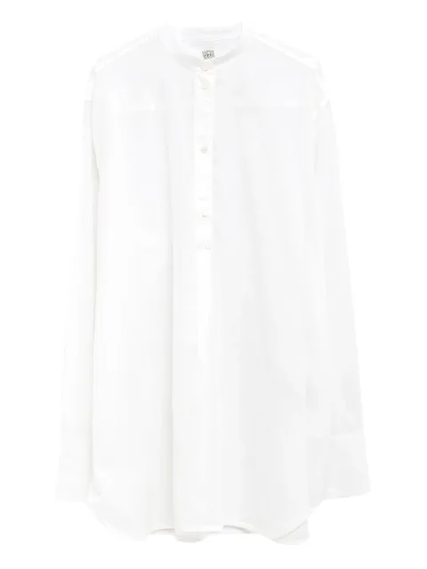long-sleeve button-up shirt