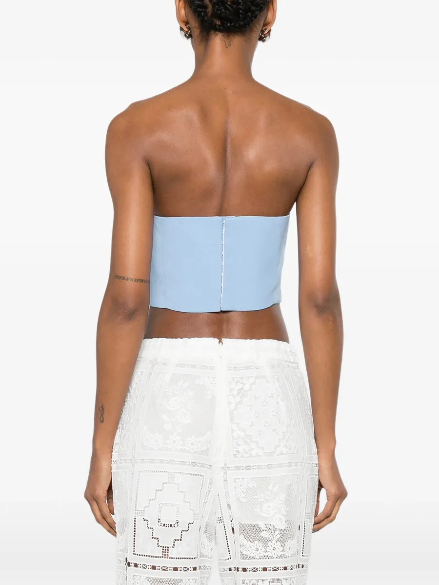 corset-style cropped top 7