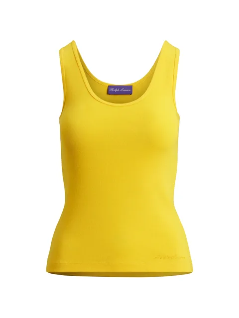 Ellis rib-knit tank top
