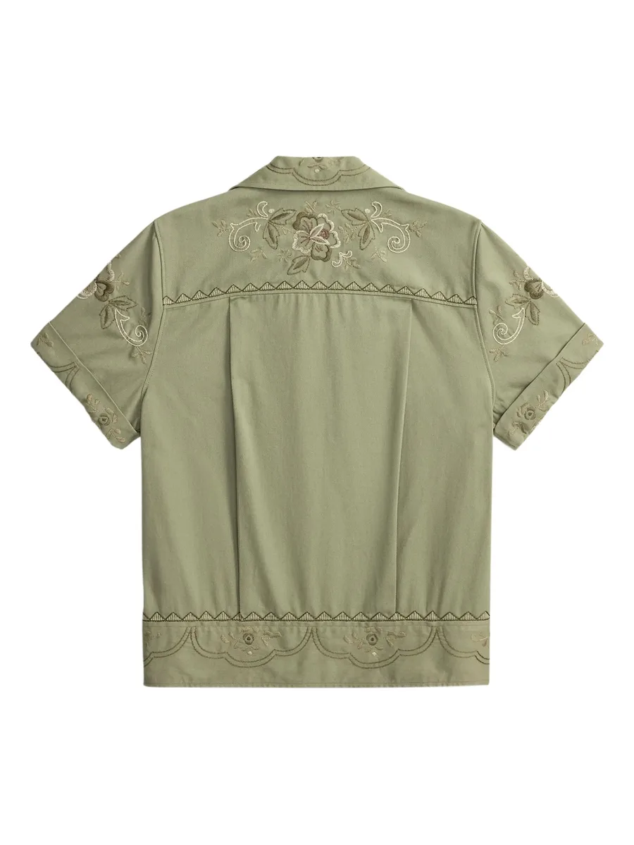 embroidered buckled shirt 4